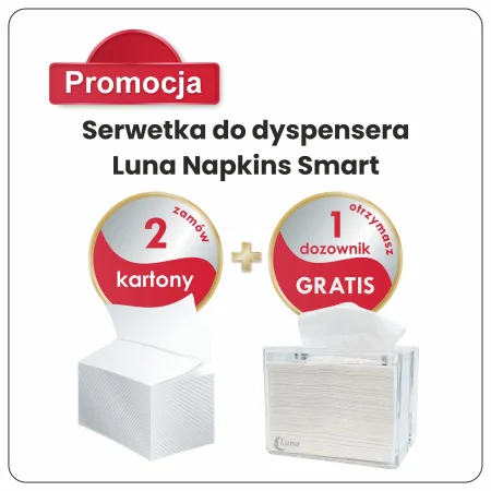 Serwetka do dyspensera a'9000 Luna Napkins Smart 13,5x21 celuloza 1 wa