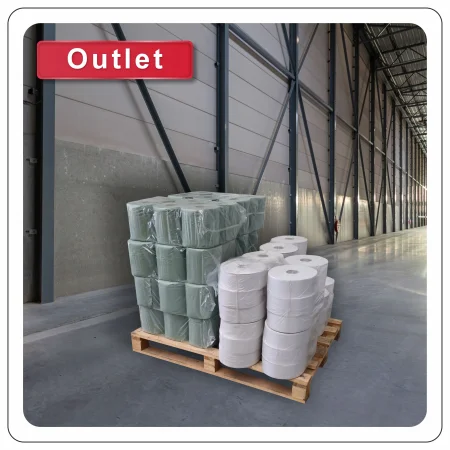 Papier toaletowy a'12 Jumbo 200 celuloza 2 warstwy II gatunek